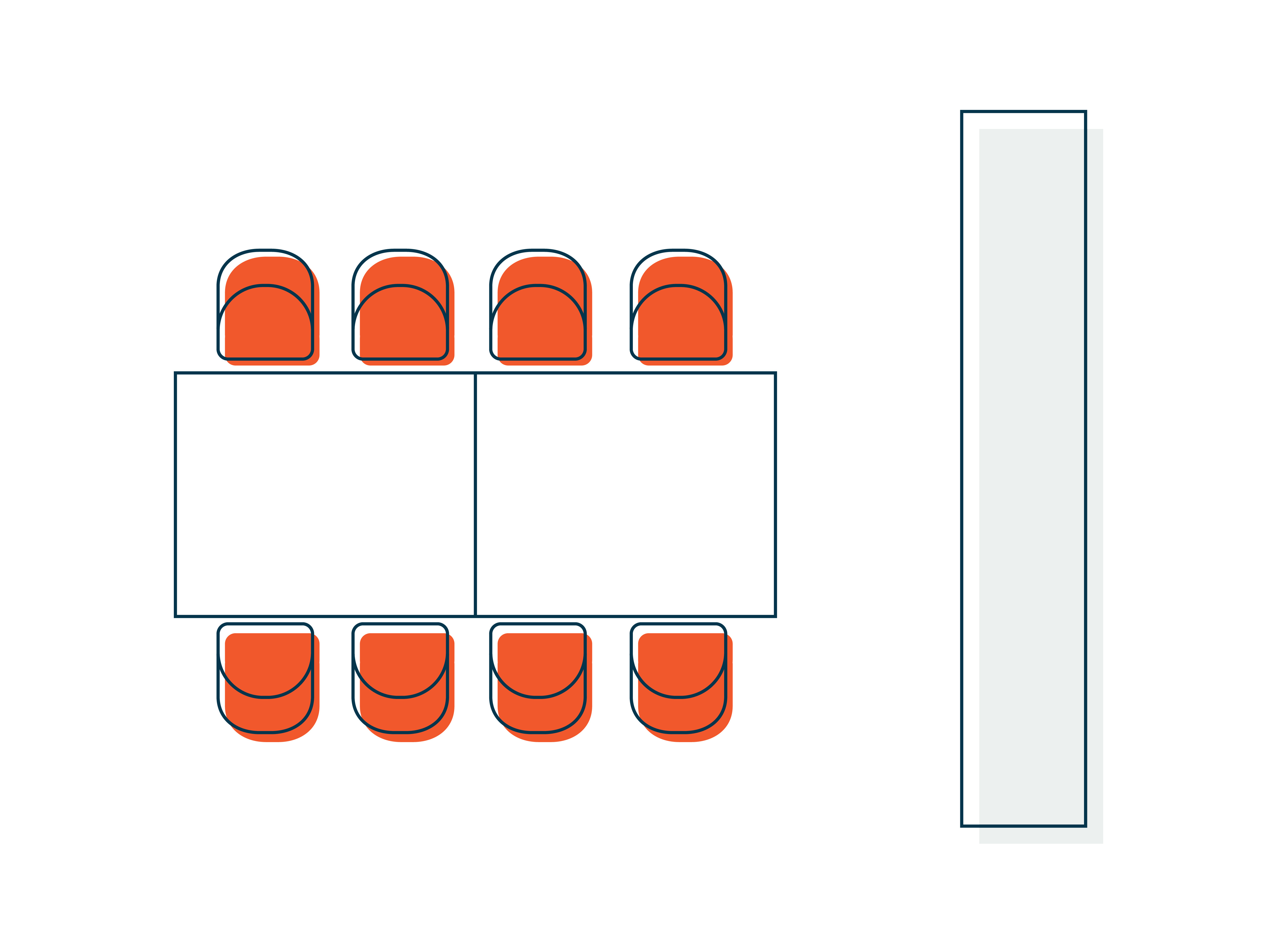 Application Illustration of Meeting Spaces