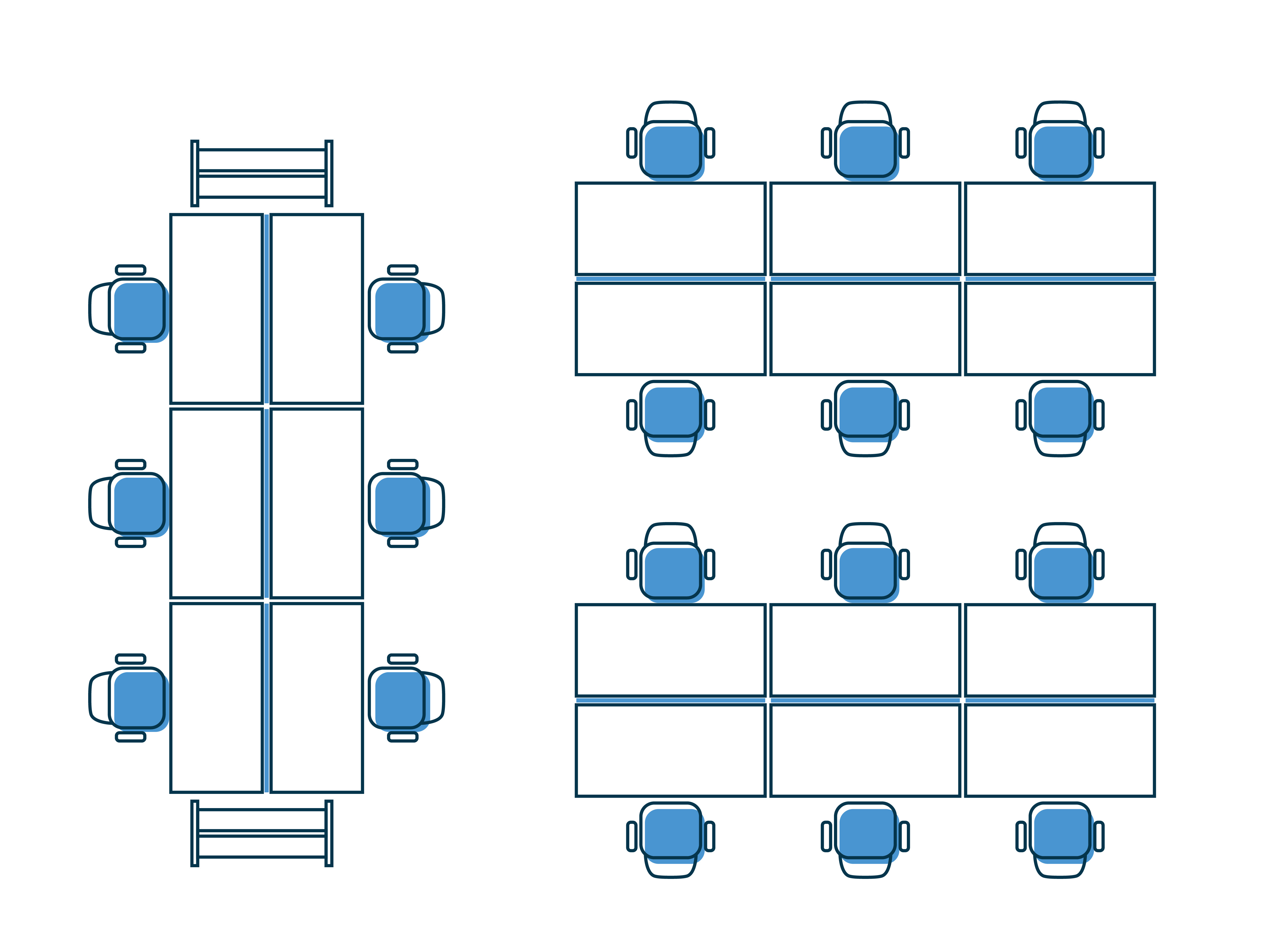 Application Illustration of Open Benching