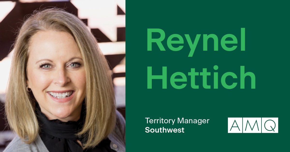AMQ Solutions AMQ Welcomes Reynel Hettich As Territory Manager For Amq Solutions Amq Welcomes Reynel Hettich As Territory Manager For