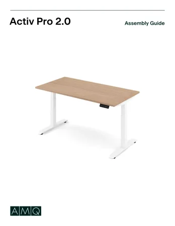 Document cover image of Activ Pro 2.0 Assembly Guide