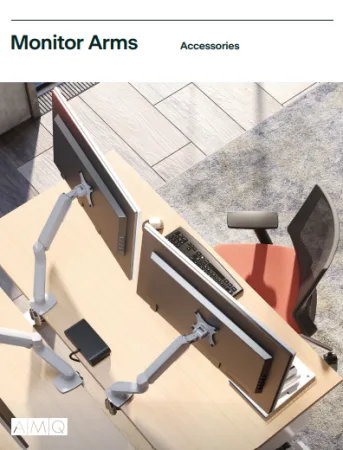 Document cover image of AMQ Monitor Arms Cutsheet