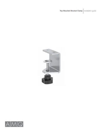 Document cover image of AMQ 3F X-TMC Installation